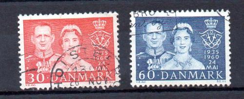 Dinamarca Año 1960 Nº Yvert 389/90 (o)